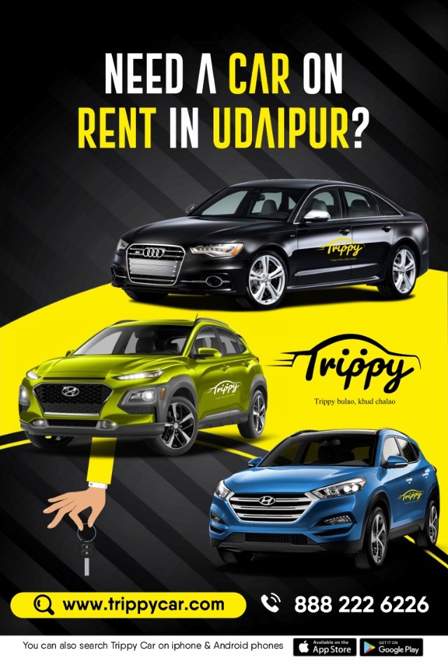 need car on rent in Udaipur 